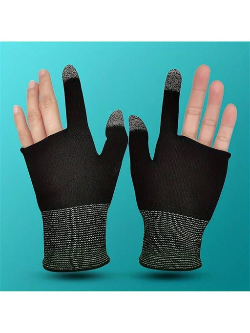 Shein 1 par de guantes de juego de dos dedos, transpirables y resistentes al sudor - Quierox - Tienda Online