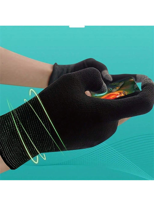 Shein 1 par de guantes de juego de dos dedos, transpirables y resistentes al sudor - Quierox - Tienda Online