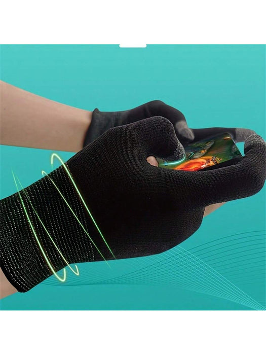 Shein 1 par de guantes de juego de dos dedos, transpirables y resistentes al sudor - Quierox - Tienda Online