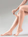 Shein 1 par de Medias nude para mujer 15d, resistentes a las carreras, calcetines hasta la rodilla de hilo central - Quierox - Tienda Online