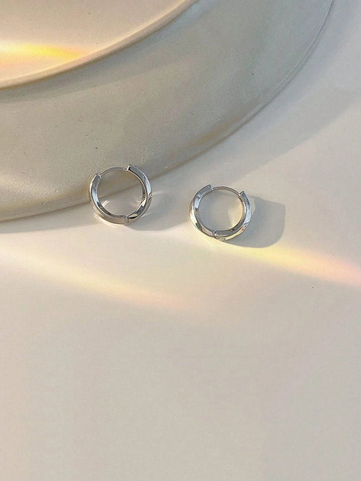 Shein 1 par de pendientes de aro de Mobius para hombres - Quierox - Tienda Online