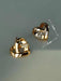 SHEIN 1 par de pendientes de botón con circonita cúbica en forma de corazón - Quierox - Tienda Online