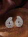 Shein 1 par de pendientes de lujo con circonitas cúbicas en forma de hoja para mujer - Quierox - Tienda Online