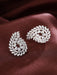 Shein 1 par de pendientes de lujo con circonitas cúbicas en forma de hoja para mujer - Quierox - Tienda Online