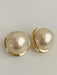 SHEIN 1 par de pendientes minimalistas elegantes de perlas sintéticas - Quierox - Tienda Online