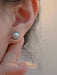SHEIN 1 par de pendientes minimalistas franceses pequeños y lujosos de perlas sintéticas - Quierox - Tienda Online
