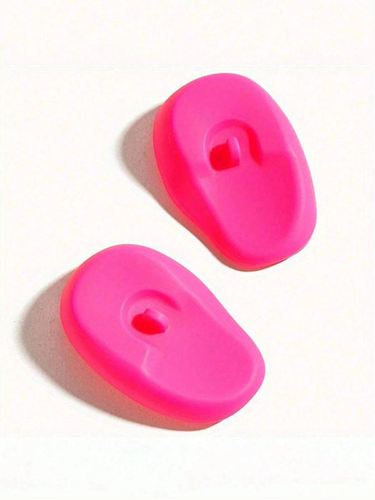 Shein 1 par de protectores de oídos suaves y reutilizables para tinte de cabello - Quierox - Tienda Online
