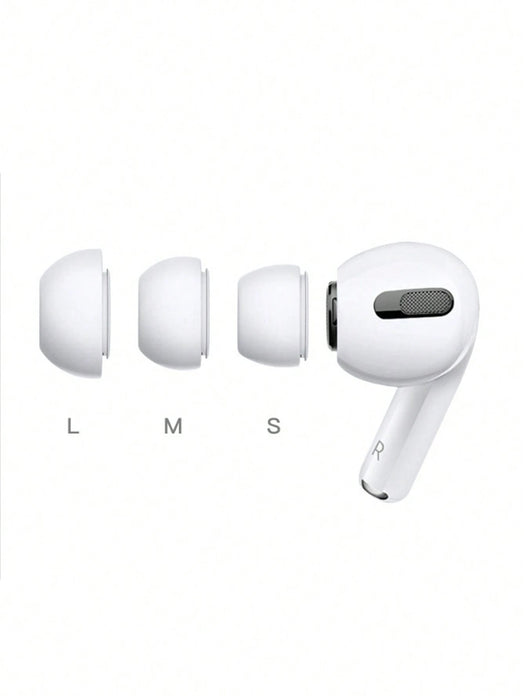 Shein 1 par de puntas de repuesto de silicona para auriculares compatibles con tapas para los oídos de Apple AirPods - Quierox - Tienda Online