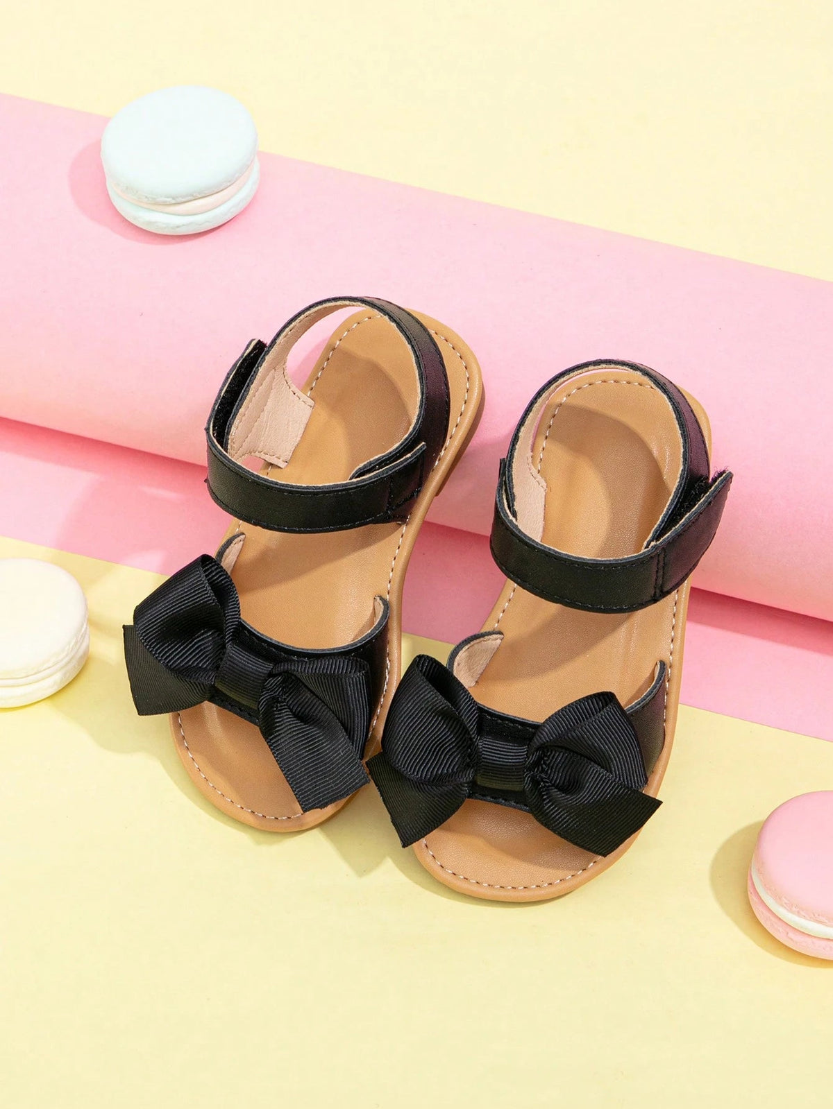 Niñas Sandalias Bonita Shein Par De Sandalias Bonitas Con Punta