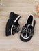 Shein 1 par de zapatos de niña nuevos, modernos, con lazo, de PU y perlas - Quierox - Tienda Online