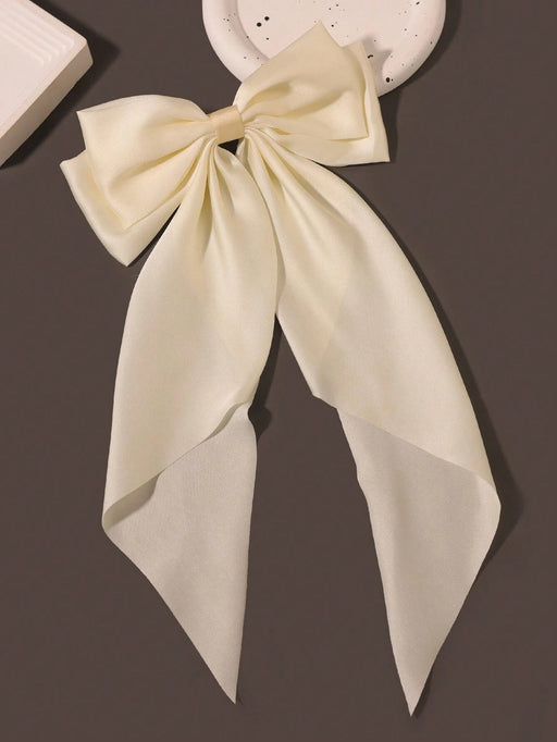 SHEIN 1 pieza Accesorio para el cabello con lazo de tela de satén - Quierox - Tienda Online