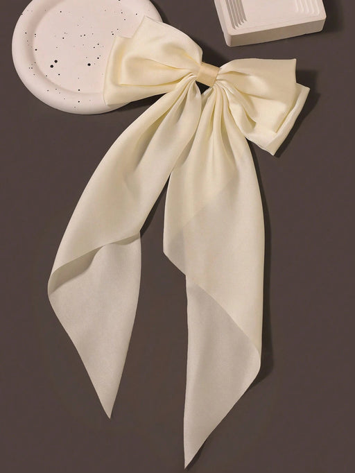 SHEIN 1 pieza Accesorio para el cabello con lazo de tela de satén - Quierox - Tienda Online