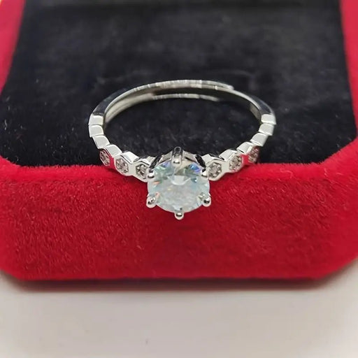 SHEIN 1 Pieza, Anillo De Compromiso, , Con Forma De Panal De Abeja, ajustable - Quierox - Tienda Online