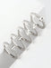 SHEIN 1 pieza Anillo de letra minimalista y novedoso para mujer - Quierox - Tienda Online