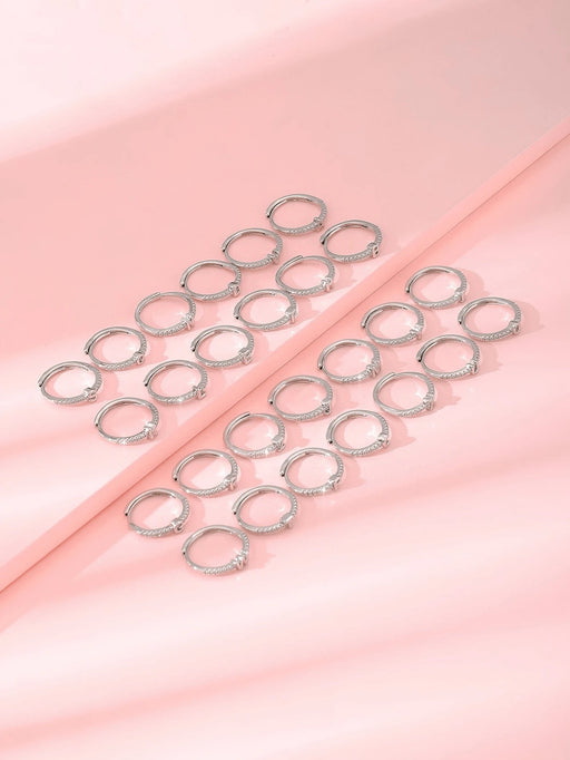 SHEIN 1 pieza Anillo de letra minimalista y novedoso para mujer - Quierox - Tienda Online