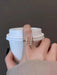Shein 1 pieza Anillo de primavera de perlas sintéticas elegante y exquisito de cobre con circonitas cúbicas micropavé - Quierox - Tienda Online