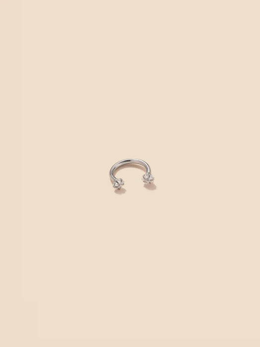 Shein 1 pieza Aro para la nariz miedoso zirconia cúbica adorno para mujeres para regalo - Quierox - Tienda Online