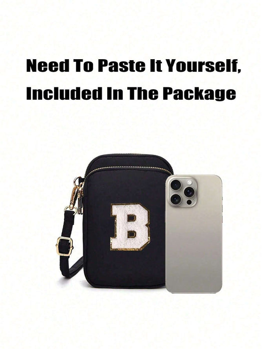 Shein 1 pieza Bolso bandolera de ocio y moda con bolsa de tela para teléfono móvil, monedero vertical para niña - Quierox - Tienda Online