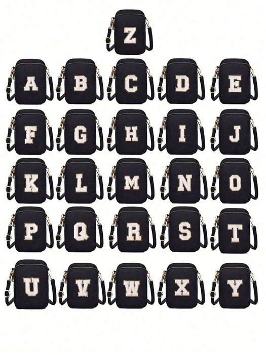 Shein 1 pieza Bolso bandolera de ocio y moda con bolsa de tela para teléfono móvil, monedero vertical para niña - Quierox - Tienda Online