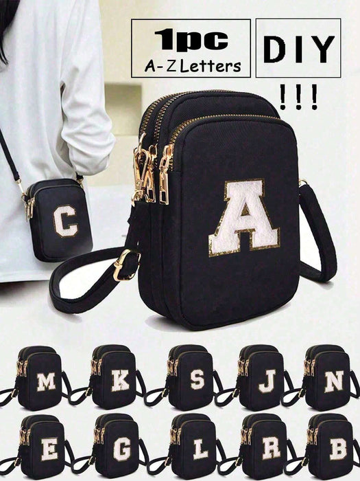 Shein 1 pieza Bolso bandolera de ocio y moda con bolsa de tela para teléfono móvil, monedero vertical para niña - Quierox - Tienda Online