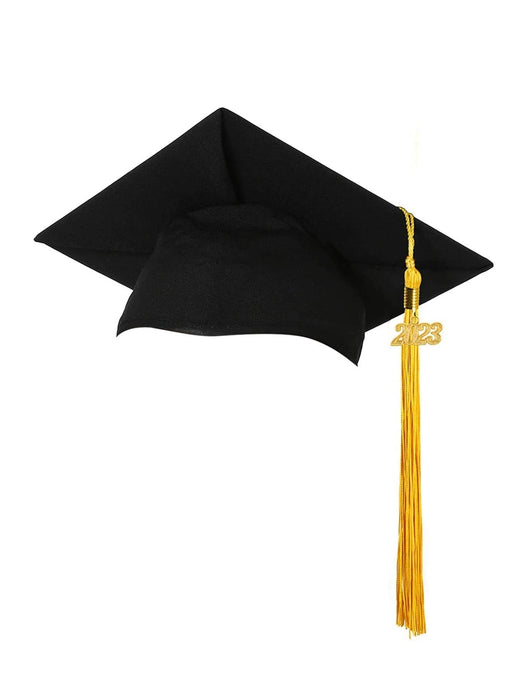 Shein 1 pieza Borla de sombrero de graduación negro y amarillo - Quierox - Tienda Online