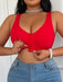 SHEIN 1 pieza Bralette de talla grande de unicolor - Quierox - Tienda Online