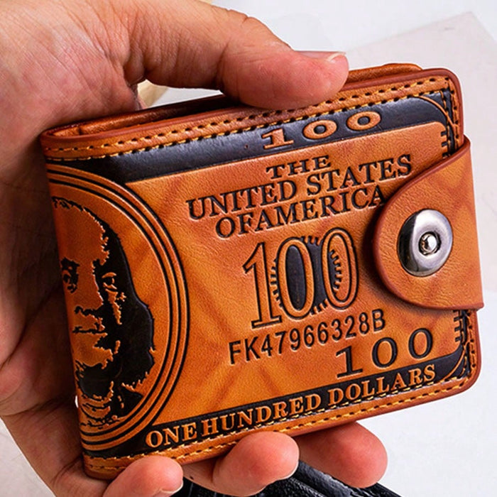 SHEIN 1 pieza Cartera de hombre con portador de tarjetas plegable - Quierox - Tienda Online