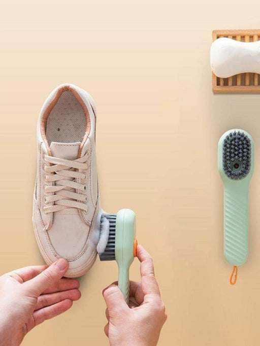 Shein 1 pieza Cepillo líquido blanco y verde con tapa transparente - Quierox - Tienda Online