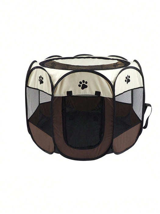 SHEIN 1 pieza Cerca de mascota octagonal, Carpa para mascotas, Jaula para gatos - Quierox - Tienda Online