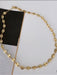 SHEIN 1 pieza Collar con colgante grano de café en forma de con inoxidable oro platino - Quierox - Tienda Online