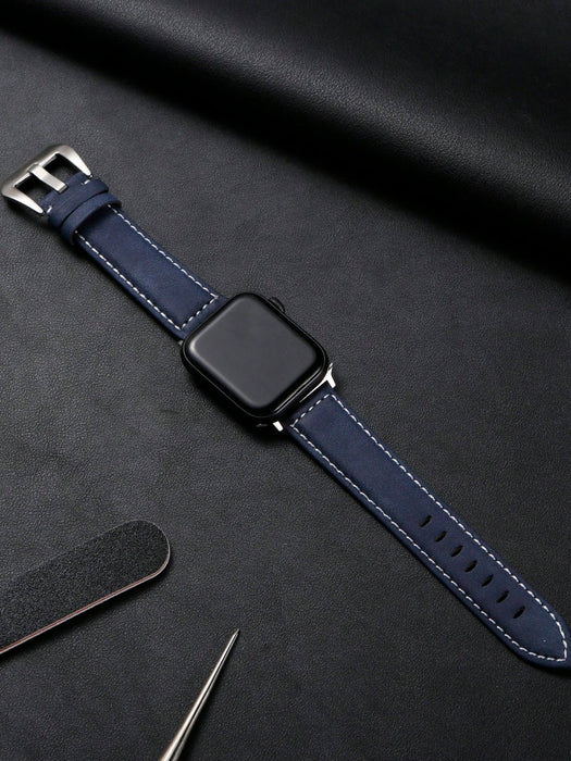 SHEIN 1 pieza Correa de reloj brillante sólida compatible con Apple Watch - Quierox - Tienda Online