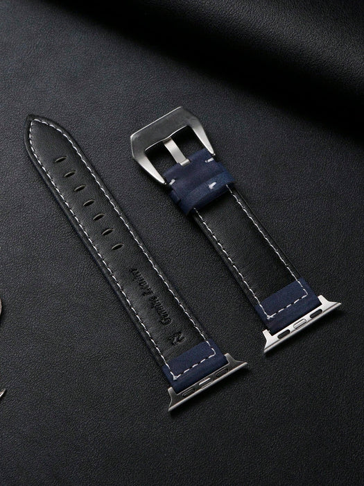 SHEIN 1 pieza Correa de reloj brillante sólida compatible con Apple Watch - Quierox - Tienda Online