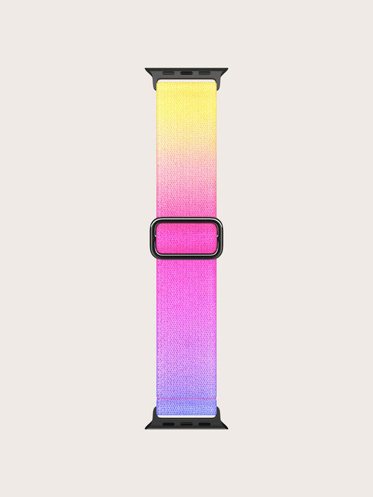Shein 1 pieza Correa de reloj de nailon ajustable y estampada compatible con 42/44/45mm - Quierox - Tienda Online