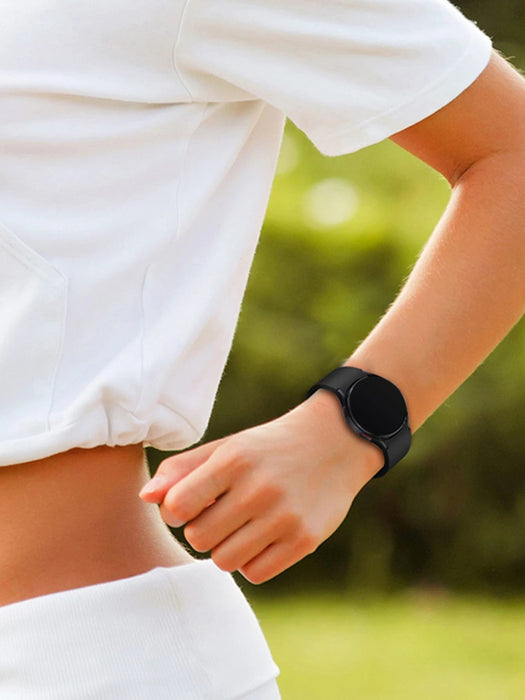 SHEIN 1 pieza Correa de reloj deportiva suave de silicona compatible con Samsung Galaxy Watch 6 - Quierox - Tienda Online