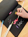 SHEIN 1 pieza Cuaderno de bocetos negro de 60 páginas - Quierox - Tienda Online