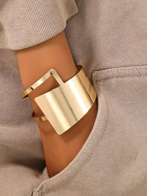 SHEIN 1 pieza de brazalete de mujer de boca abierta, suave y de moda - Quierox - Tienda Online
