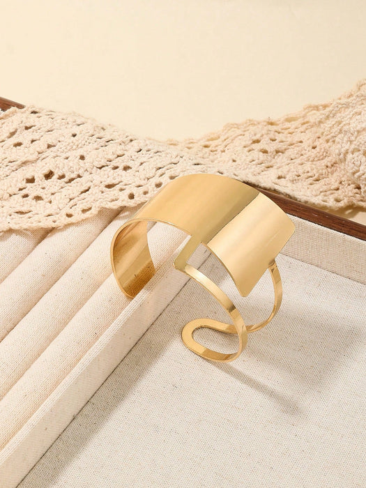 SHEIN 1 pieza de brazalete de mujer de boca abierta, suave y de moda - Quierox - Tienda Online