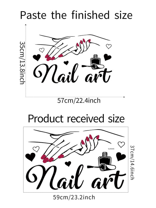 shein 1 pieza de calcomanía de pared autoadhesiva de PVC - Quierox - Tienda Online