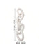 SHEIN 1 pieza de decoración rústica de eslabones de cadena de madera de pino blanco lavado, - Quierox - Tienda Online