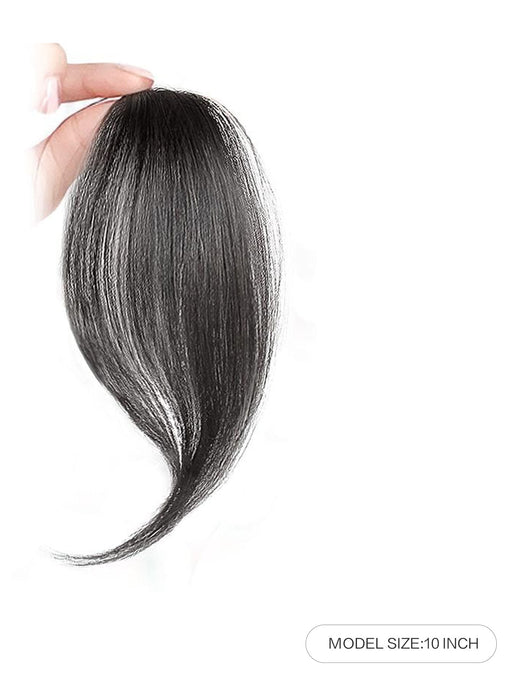 Shein 1 pieza de extensiones de cabello natural de color negro - Quierox - Tienda Online