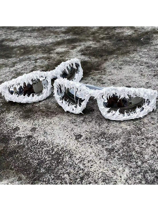 Shein 1 pieza de gafas de moda personalizadas estilo punk para hombre, estilo hip - hop Y2K, retro - Quierox - Tienda Online