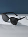 Shein 1 pieza de gafas de sol retro con montura cuadrada para mujer, de plástico, modernas, clásicas - Quierox - Tienda Online
