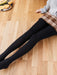 Shein 1 pieza de leggings ligeros de color liso para mujer, suaves, transpirables, adecuados para uso diario - Quierox - Tienda Online