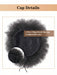 SHEIN 1 pieza de moño negro afro rizado, recogido, extensión de cola de caballo para mujer - Quierox - Tienda Online