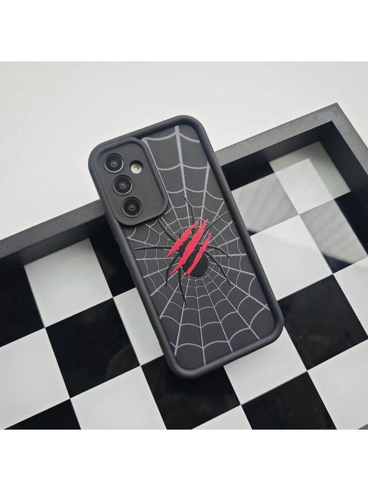 Shein 1 pieza de telaraña negra personalizada, estilo europeo y americano para Samsung Galaxy A04S - Quierox - Tienda Online