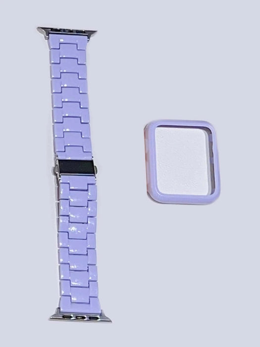 Shein 1 pieza Estuche de reloj de acrílico de moda unisex de unicolor con tres cuentas - Quierox - Tienda Online
