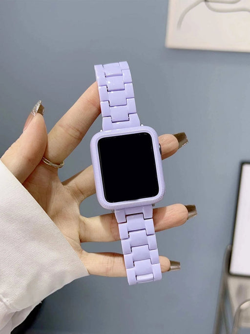 Shein 1 pieza Estuche de reloj de acrílico de moda unisex de unicolor con tres cuentas - Quierox - Tienda Online