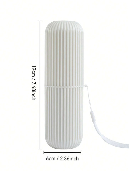 SHEIN 1 pieza Estuche portátil de viaje para cepillo de dientes, caja de almacenamiento - Quierox - Tienda Online