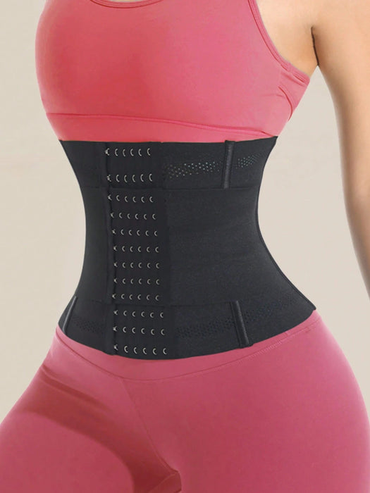 SHEIN 1 pieza faja moldeadora de cintura envolvente con doble cinturón - Quierox - Tienda Online