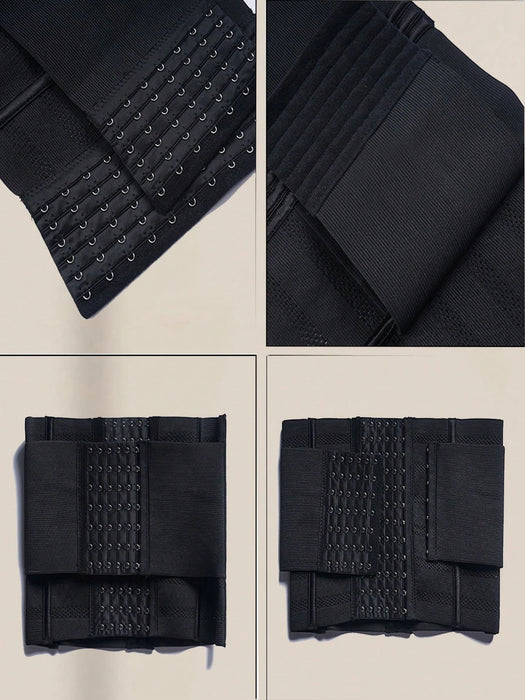 SHEIN 1 pieza faja moldeadora de cintura envolvente con doble cinturón - Quierox - Tienda Online